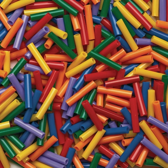 Colorations Stringing Straw Beads - 1 lb.