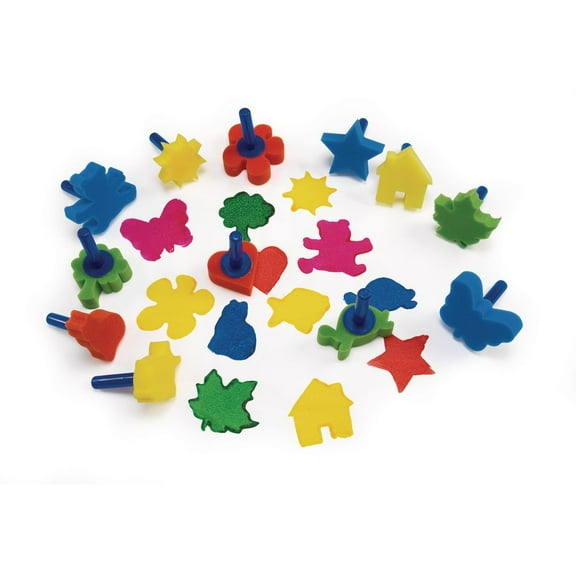 Colorations Stumpy Sponge Stampers - Set of 12