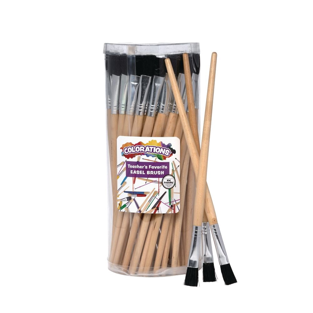 Colorations Teacher's Favorite Easel Brush - Set of 60