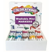 Colorations Washable Mini Markers Classroom Value Pack - Set of 200