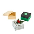thumbnail image 1 of Colorations Wooden Trinket Boxes - Set of 12, 1 of 3