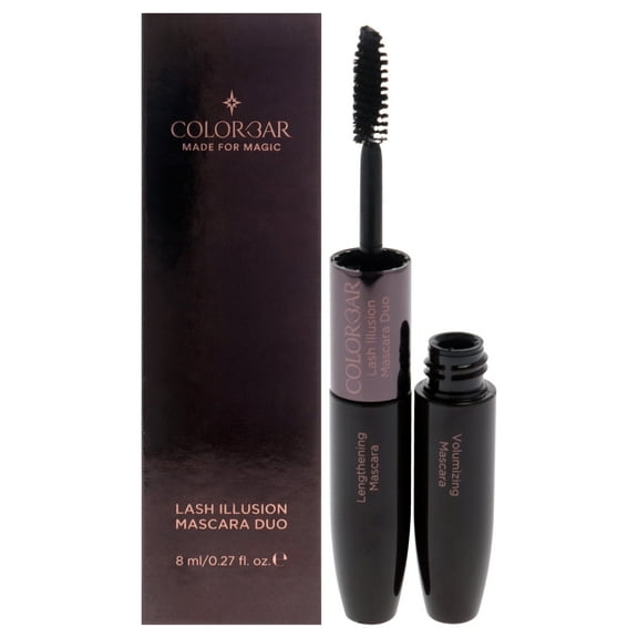 Colorbar Lash Illussion Mascara Duo - Black , 0.27 oz Mascara