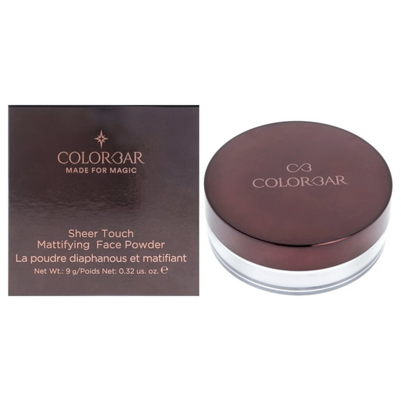 Colorbar Sheer Touch Mattifying Loose Powder - 001 White Trans , 0.3 oz Powder
