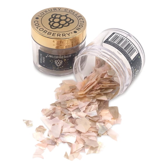 Colorberry Luxury Collection Resin Additive - Shellys Rose, 30 g, Jar