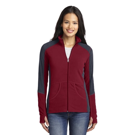 Colorblock Microfleece Jacket