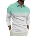 thumbnail image 1 of Colorblock Sweater Crew Neck Sweatshirts Men with Pocket Long Sleeve Shirts for Men Workout Mens Hoodies Pullover Plus Size V Neck Sweaters for Men off Shoulder, 1 of 5