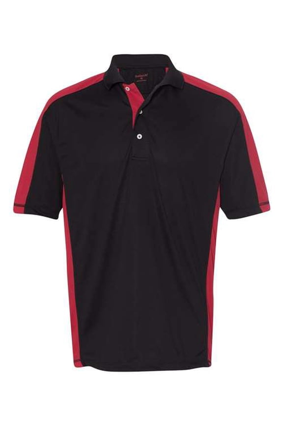 Colorblocked Moisture Free Mesh Polo