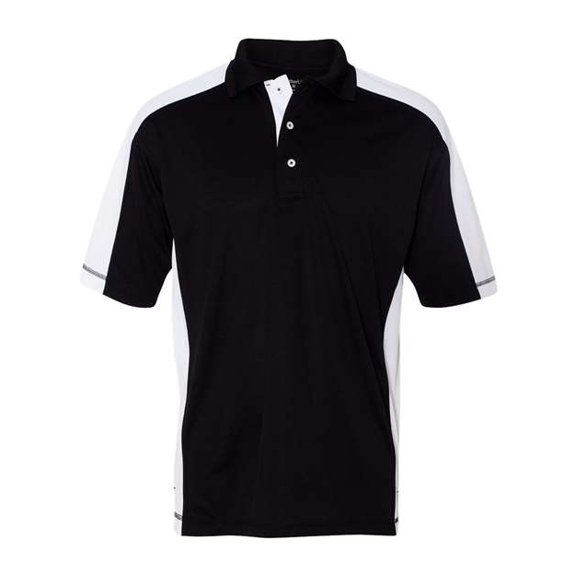 Colorblocked Moisture Free Mesh Polo