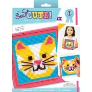 Colorbok Sew Cute Needlepoint Cat Kit