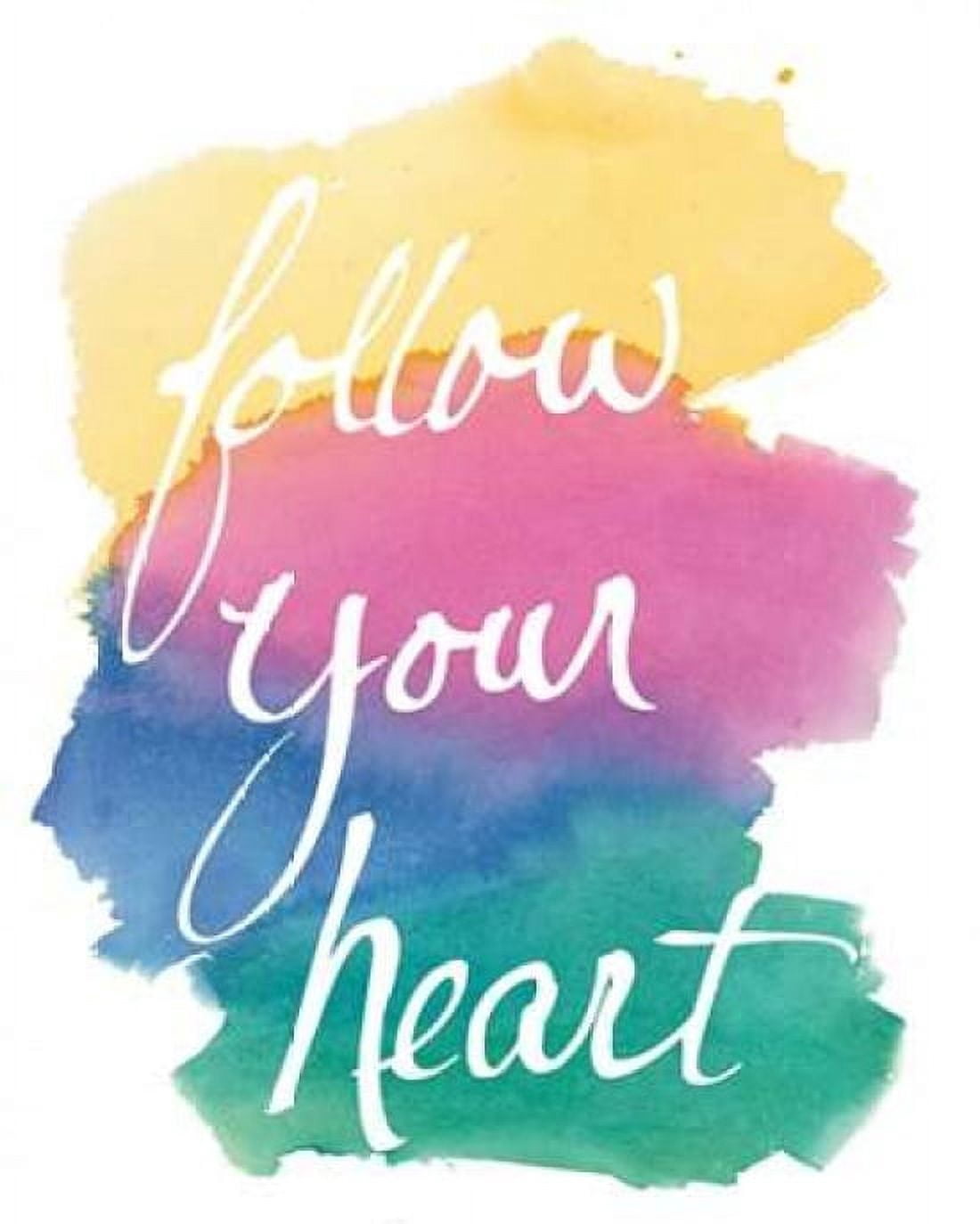 Colorburst II Heart Canvas Art - Mike Schick (24 x 30)