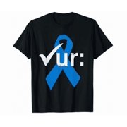 Colorectal Colon Cancer Awareness Blue Ribbon Colonoscopy Shirt Hot Trending Shirt, Vintage Birthday Gift