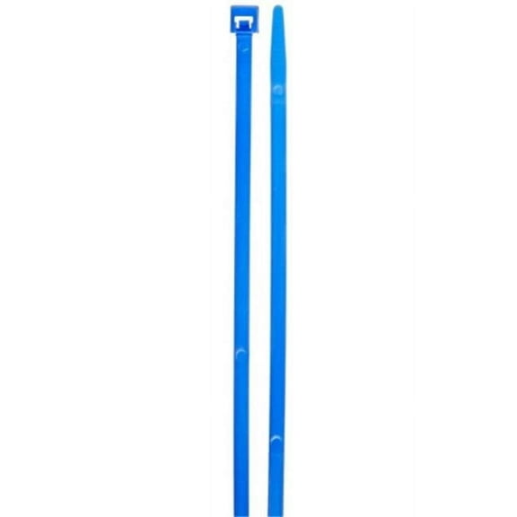 Colored 8 in. Blue Cable Ties - Pack of 100
