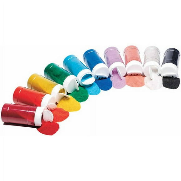 Colored Art Sand, 12 oz, Pack of 10