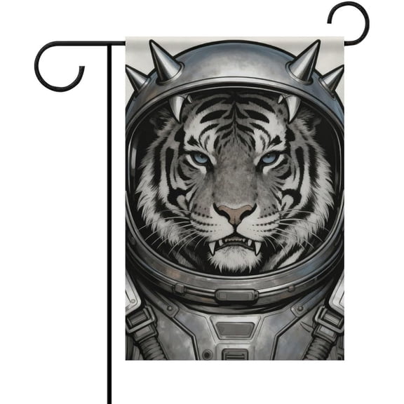 Colored Astro Pet Welcome Garden Flag 12x18 Inch Double Sided Seasonal Yard Patio Lawn Flags Decorative Outside Flag for Outdoor Holiday Garden Farmhouse All Seasons