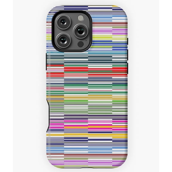 Colored Bamboo Pallets Tribal M4664 Phone Case for iPhone 17 16 15 14 13 12 11 Pro Max