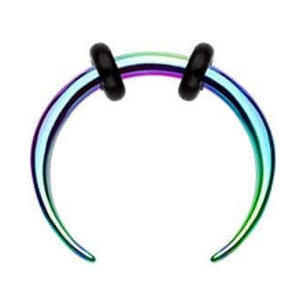 Colored Basic Steel Pincher Septum Ring