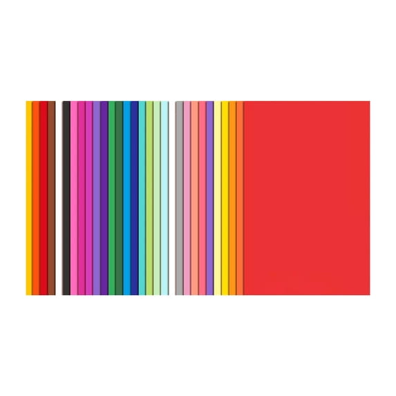 Colored Cardstock Paper, Oimcto Thick Hard Craft Paper, Smooth Art Paper for DIY Handmade, Scrapbooking, Card Making and School Projects, Fade-Resistant, Non-Toxic, Easy to Cut, 30 Color 30 Pcs A4