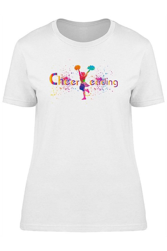 Colored Cheerleading T-Shirt Women -Image by Shutterstock, Female Small