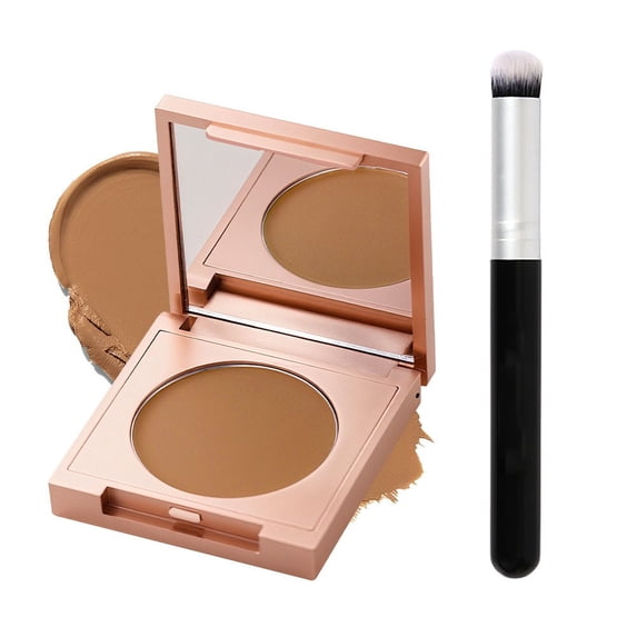 Colored Clay CC Undereye Corrector, Dark Circle Corrector, Natural Coverage Concealer, Smooth, with Brush