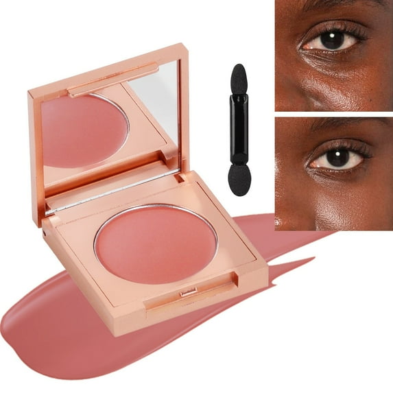 Colored Clay CC Undereye Corrector,Under Eye Concealer Under Eye Brightener with Brush,Moisturizing Oil Control High Coverage Concealer,Light Texture,Under Eye Corrector for Dark Circles,Redness Skin