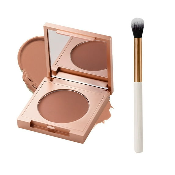 Colored Clay Undereye Corrector with Brush, Under Eye Brightener for Dark Circles, Conceal Brighten Hydrating Under Eye Skin, Skin Concealer Color Correcting for Women