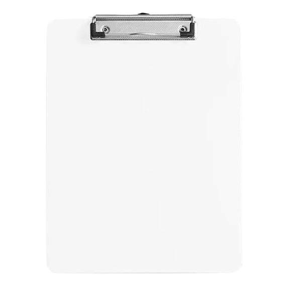 Colored Clip Boards,Plastic Clipboards with Low Profile Metal Clip,Hangable Clipboard,Low Profile Clip Board 12.28 x 8.78 Inch Standard Letter Size