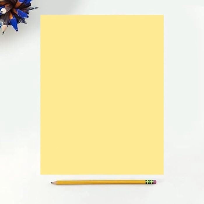 Colored Copy Paper, 20 8.5 X 11, 500 Sheets (Buff)