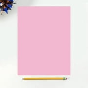 Colored Copy Paper, 20LB 8.5 X 11, 500 Sheets Per Ream (PINK)