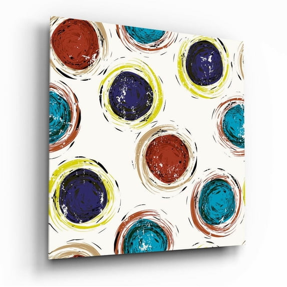 Colored Cores Glass Wall Art - Walmart.com