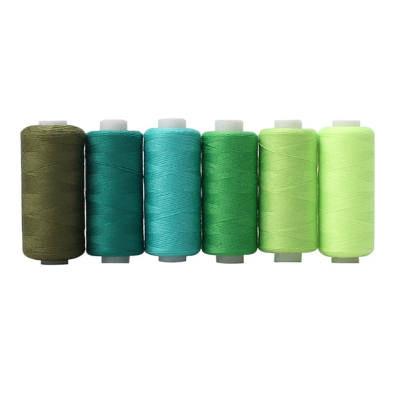 Colored Cotton Thread for DIY Crafts - Hand-Woven Decorative Rope for Crochet, Embroidery, Cross-Stitch, Gift Wrapping, Christmas Bags, Home Decor (Green, 78.5g)