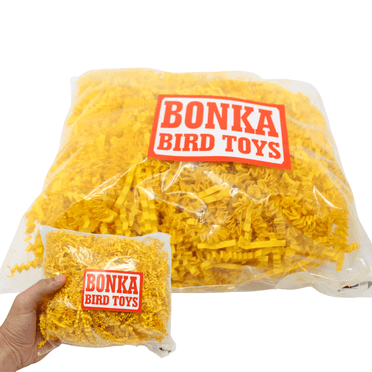 Colored Crinkle Shred Paper (Yellow)