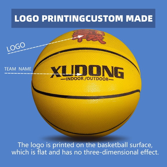 Colored Custom Pu Basketball Standard Size 7/6/5 Men's And Women's Training Team Ball In&Outdoor Competition Durable Basketball