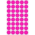 thumbnail image 1 of Colored Dot Stickers 19mm 3/4 inch in Neon Pink - 1000 Pack by Royal Green, 1 of 8
