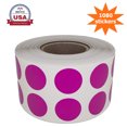 thumbnail image 1 of Colored Dot Stickers for Color Coding on a roll - Adhesive Round Labels Purple 0.50 inch 13mm - 1080 Pack by Royal Green, 1 of 8