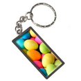 thumbnail image 1 of Colored Easter Eggs Keychain Key Chain Ring, 1 of 1