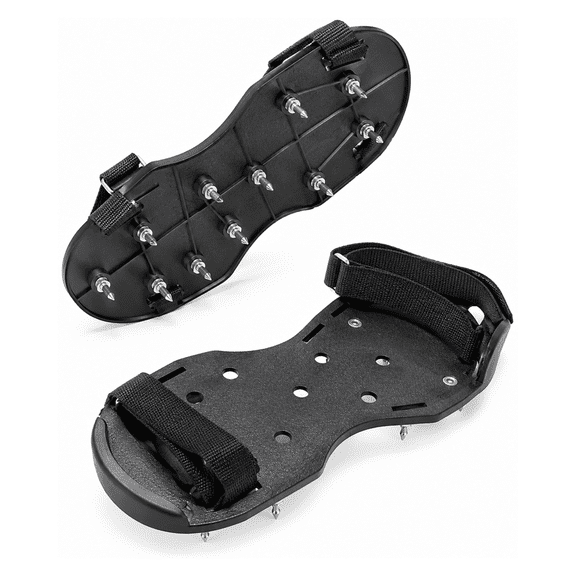 Colored Epoxies Polypropylene Spiked Shoes with 3/4" Steel Spikes for Epoxy Flooring