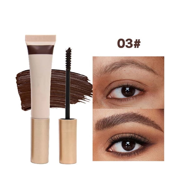 Colored Eyebrow Pencil, Long Lasting Eyebrow Makeup, Natural Three Dimensional Eyebrow Shaping Brush, Smudge Proof and Easy To Remove formula