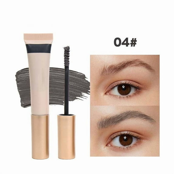 Colored Eyebrow Pencil, Long Lasting Eyebrow Makeup, Natural Three Dimensional Eyebrow Shaping Brush, Smudge Proof and Easy To Remove formula