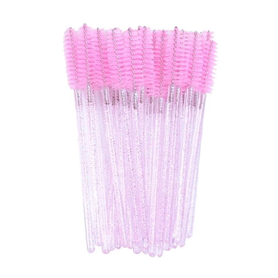 Colored Eyelash Brush with Silicone Head for Curling Lashes