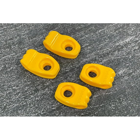 Colored Facemask Clips for Riddell SpeedFlex Helmets (Green Bay Gold)