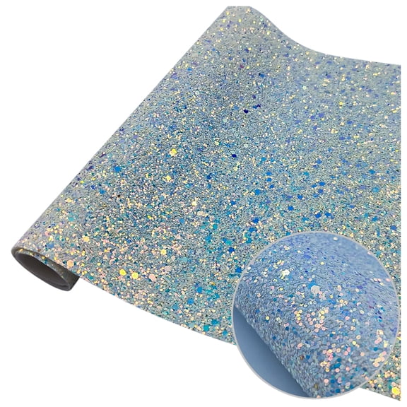 Colored Faux Leather Upholstery Crafts Fabric For DIY Crafts Making white(Clearance)