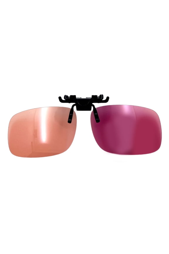 Colored Filter Clip On Lenses For Outdoor Enthusiasts Fisherman And Driver Easy To Use Clip On Night Glasses