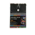 thumbnail image 1 of Colored Fineliner Pen,0.4mm 12/24/36/48/60 Pack Journal Planner Smooth Writing Pens,Fine Point Fineliner Art Markers for Journaling,Planning,Note Taking,Coloring & Art Projects(6.1")(24pc), 1 of 7