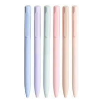 Colored Gel Pens 6-Pack  0.5mm Fine Tip Quick-Drying Ink Pens for Journaling & Note-Taking  Morand 6-Color Set for Smooth Writing Office Supplies