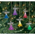 thumbnail image 1 of Colored Glass Angel Ornaments (Dz) - Home Decor - 12 Pieces, 1 of 1