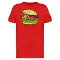 thumbnail image 1 of Colored Hand Drawn Burger Tee Men's -Image by Shutterstock, 1 of 2