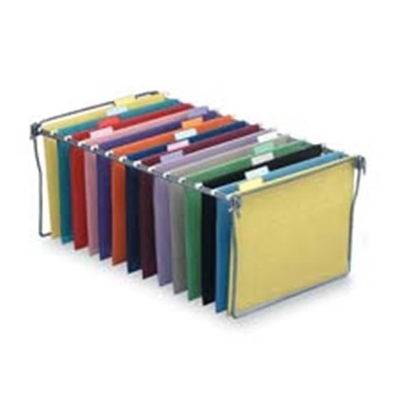 Colored Hanging Folders- .2 Tab Cut- Letter Size- Assorted