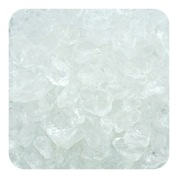 Colored ICE Real Glass Gems, Scatters 10 lb (4.5 kg) Box; 4 - 10 mm - Orange