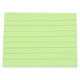 thumbnail image 1 of Colored Index Cards for Back to School,Heavy Weight Ruled Note Card for Studying School Supplies College Office Home Note Taking,Heavy Notecards Memo Scratch Pad for Studying,Green L,2.99x3.97", 1 of 5