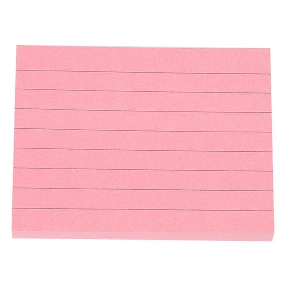 Colored Index Cards Different Sizes,100Sheets Per Pack,Bright Ruled Index Cards, Flash Cards for Studying,Heavy Note Cards for Office,Home,Four Colors,Each Color Individually Wrapped(Pink2,4x3")
